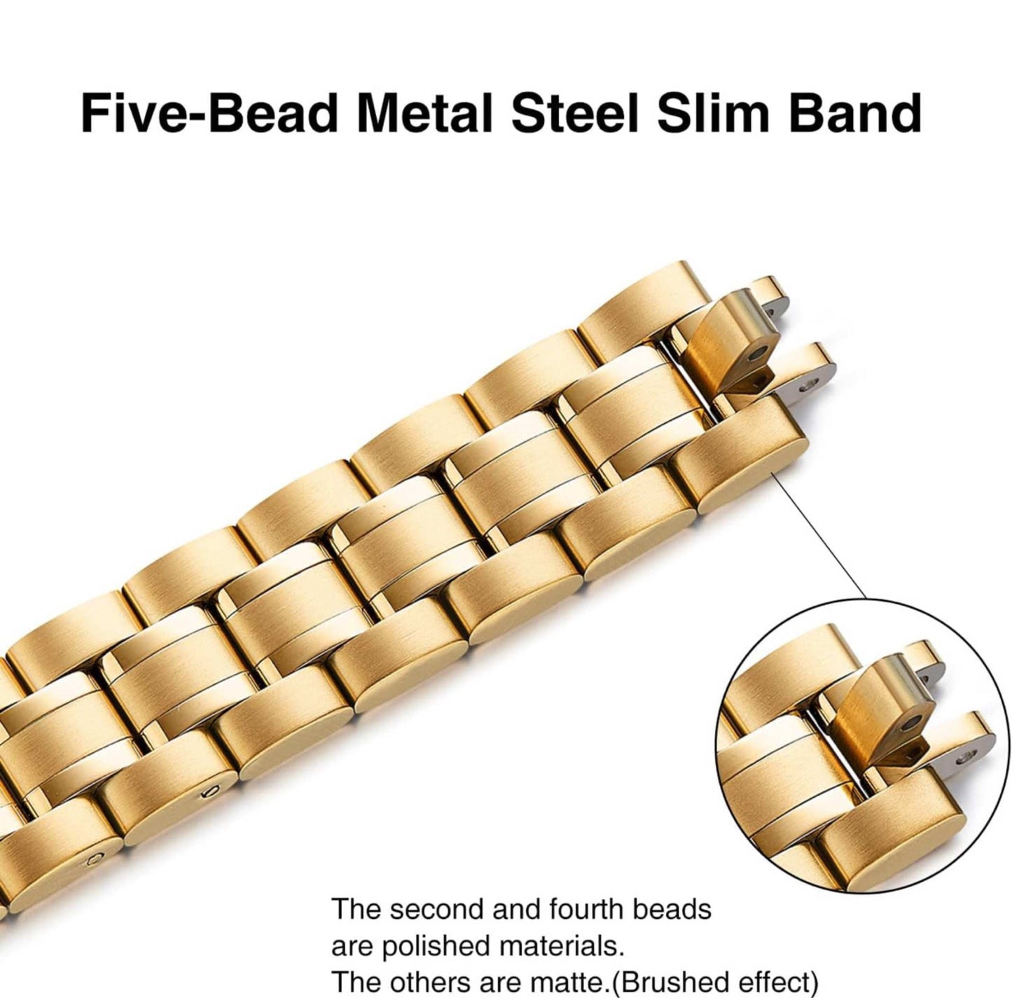 LL LuxeLink Gold Watch Band